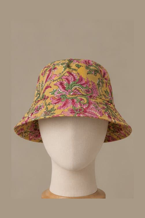 Elsie Bucket Hat, Reversible bucket hat