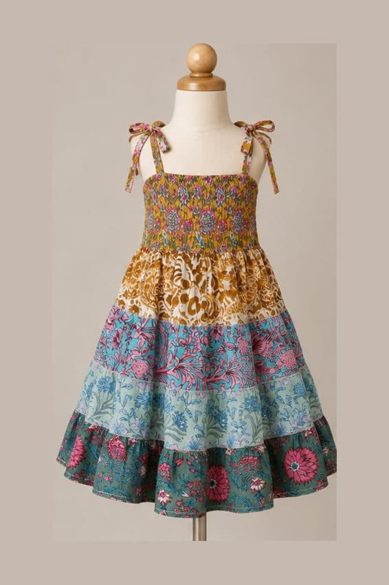 Paloma Dress, Cotton summer dress