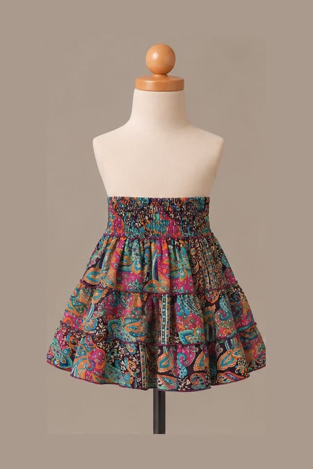 Zoya Skirt, Full gathered skirt